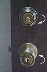(picture of two locks)